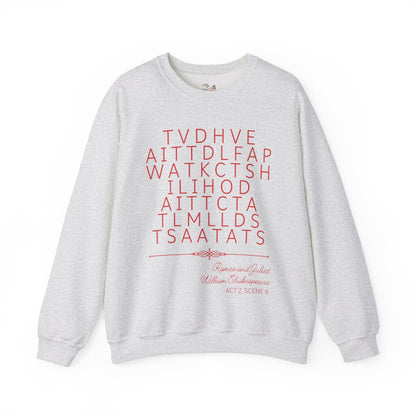 William Shakespeare Romeo and Juliet Sweatshirt