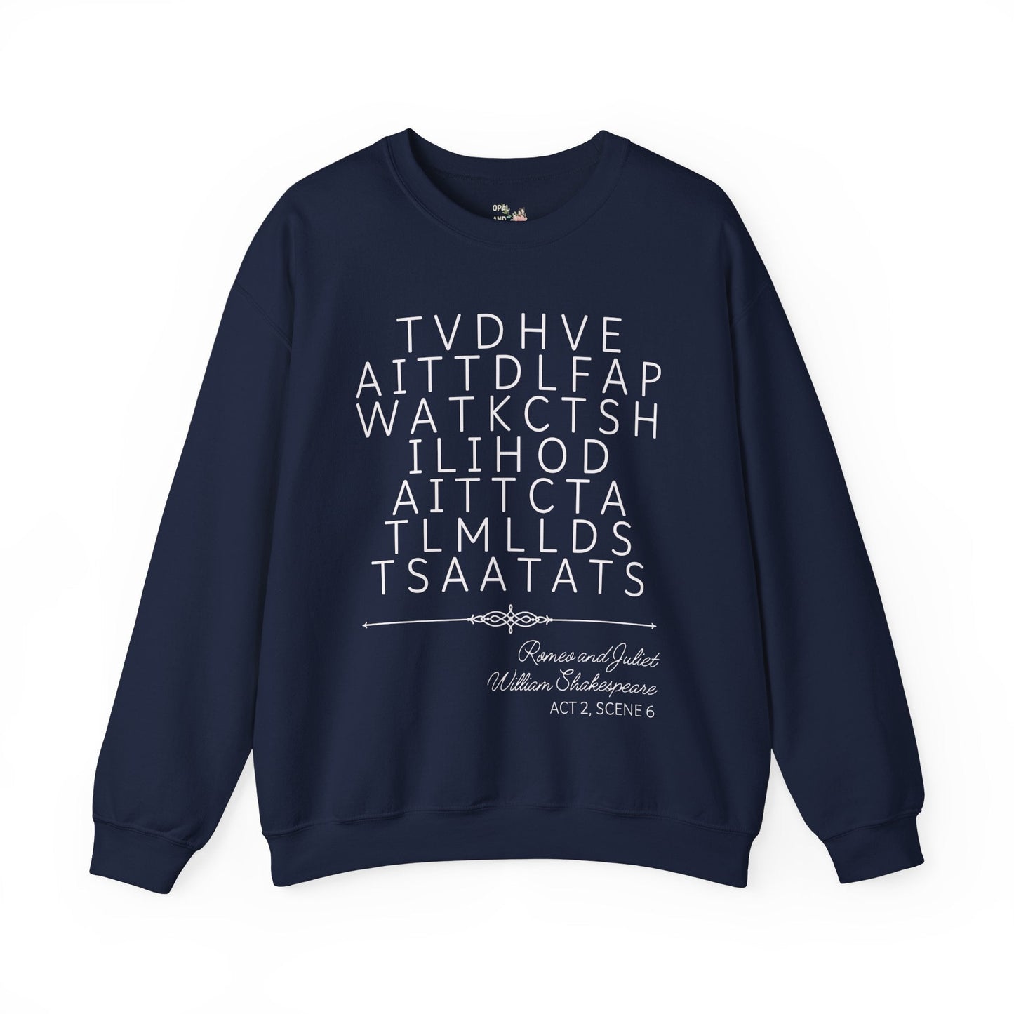 William Shakespeare Romeo and Juliet Sweatshirt