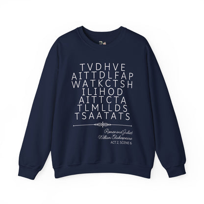 William Shakespeare Romeo and Juliet Sweatshirt