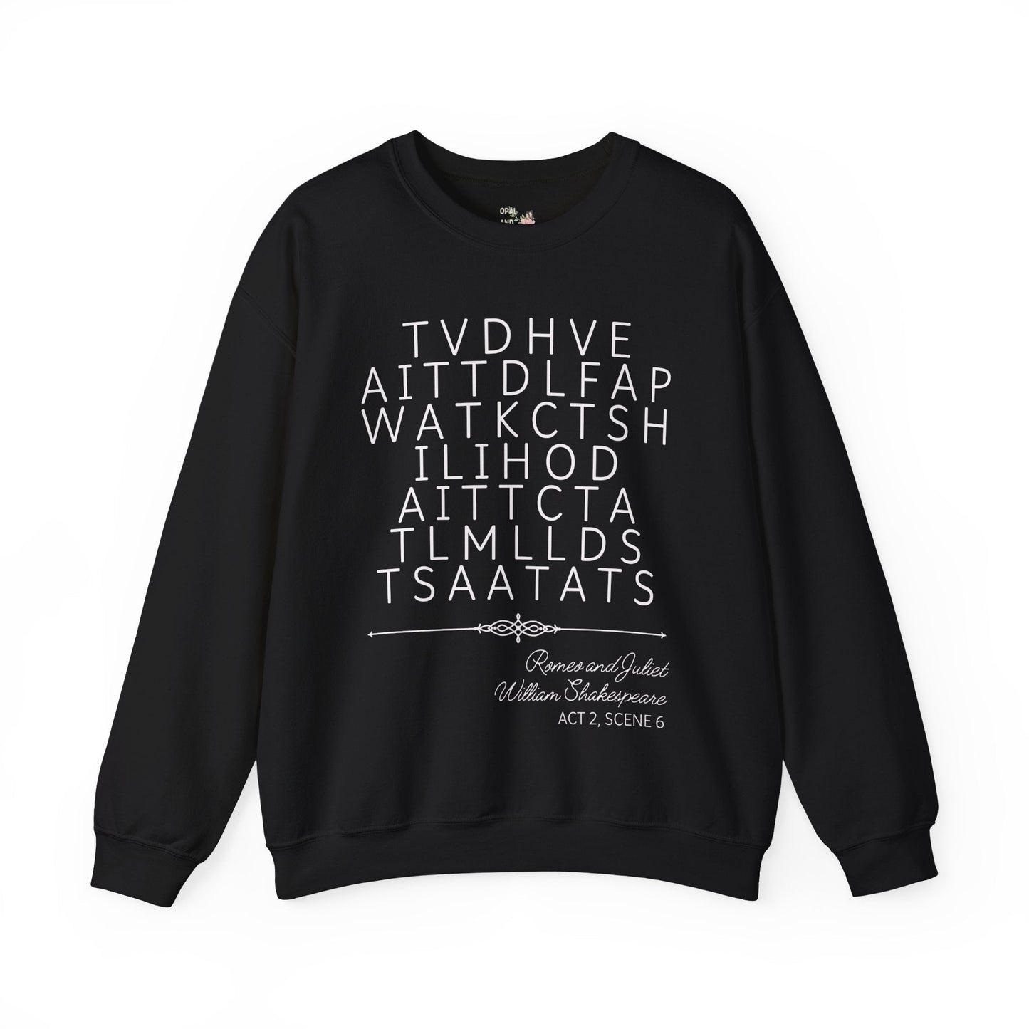 William Shakespeare Romeo and Juliet Sweatshirt