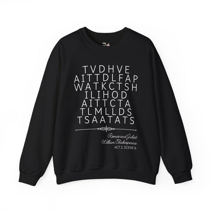 William Shakespeare Romeo and Juliet Sweatshirt