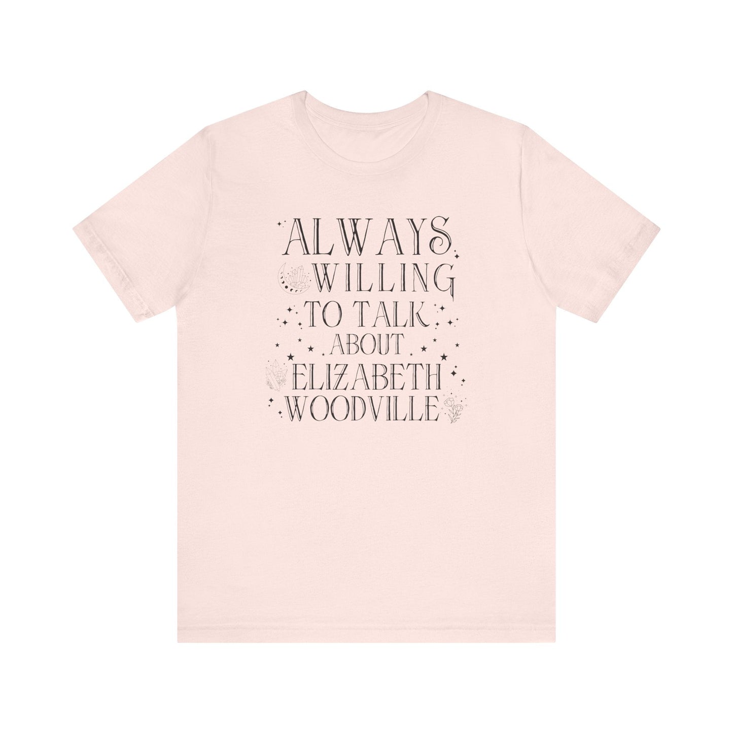 Witchy History Tee Shirt: Elizabeth Woodville