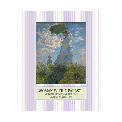 Woman with a Parasol by Claude Monet