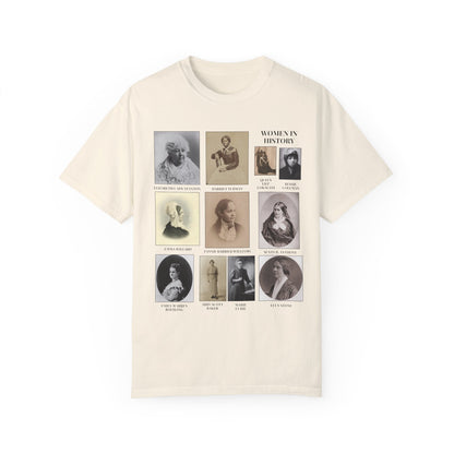 Women's History Tee Shirt with Photos