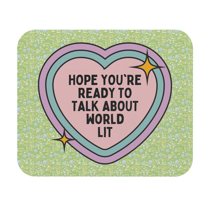 World Literature Mousepad