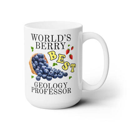 World's Berry Best Geology Professor Coffee Mug