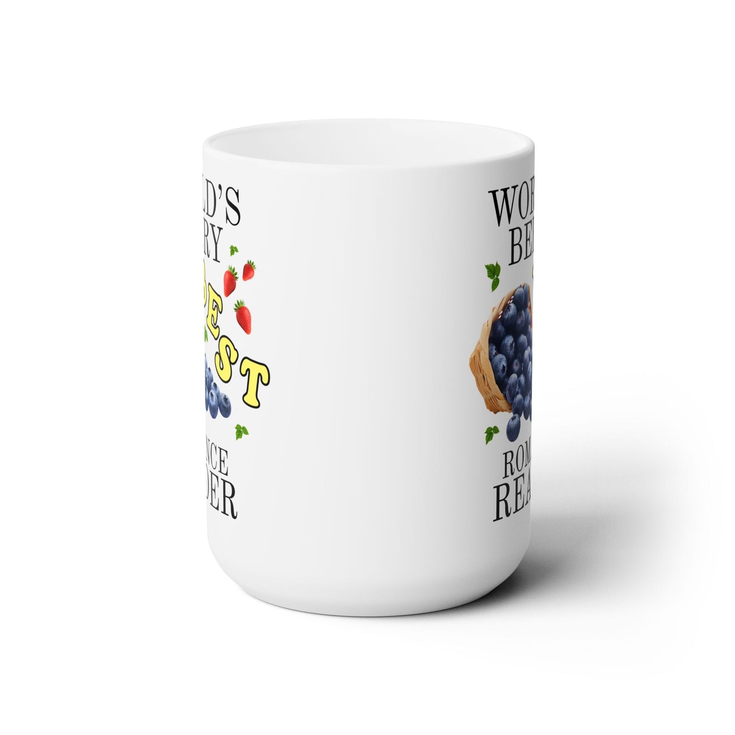 World's Berry Best Romance Reader Coffee Mug