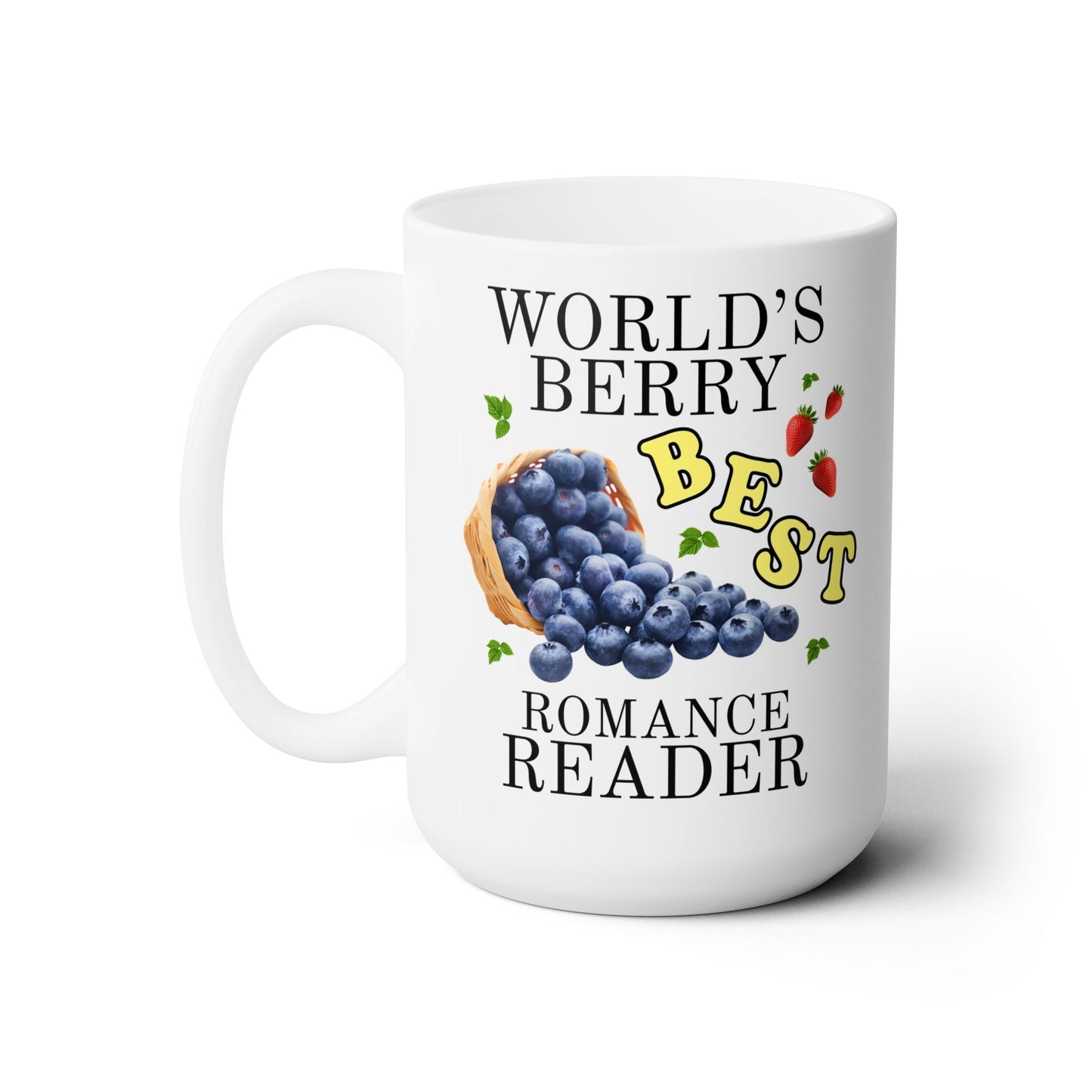 World's Berry Best Romance Reader Coffee Mug