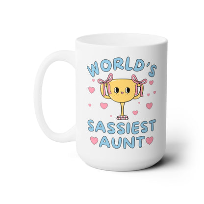 World's Sassiest Aunt Coffee Mug