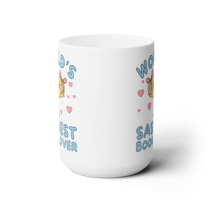 World's Sassiest Book Lover Coffee Mug
