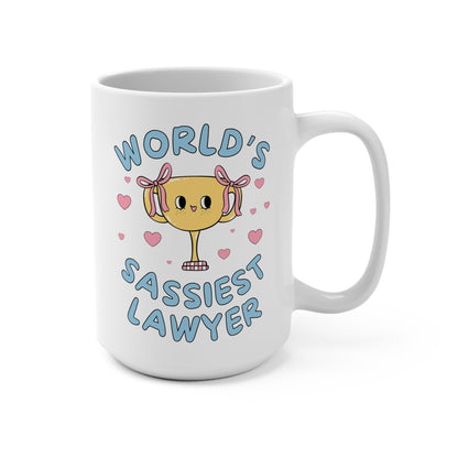 World's Sassiest Lawyer Mug