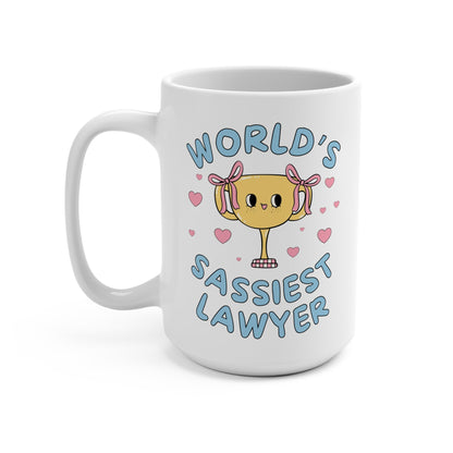 World's Sassiest Lawyer Mug