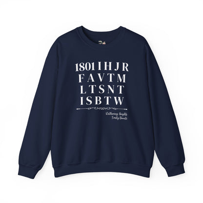 Wuthering Heights by Emily Bronte Sweatshirt