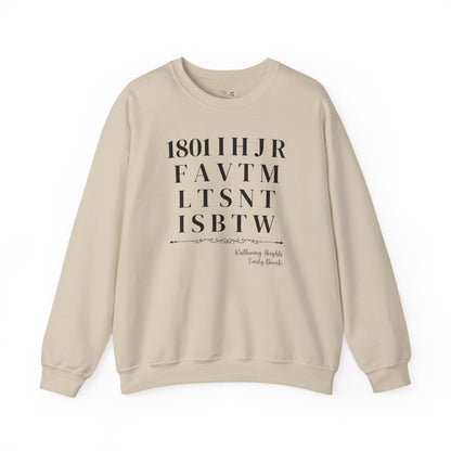 Wuthering Heights by Emily Bronte Sweatshirt