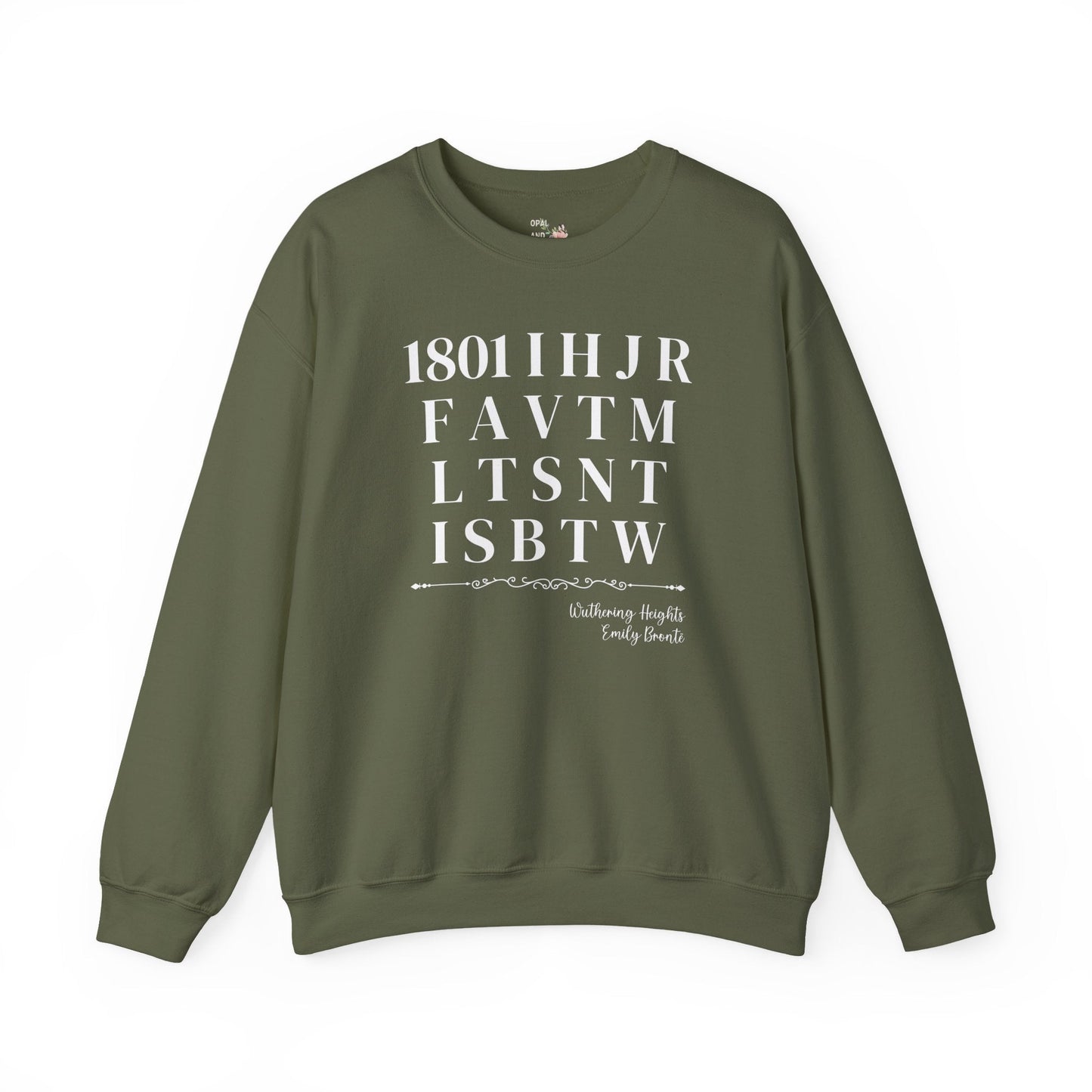 Wuthering Heights by Emily Bronte Sweatshirt